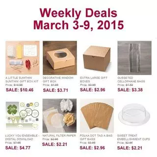 Weekly Deals Mar 3-9