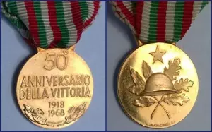 50th Anniversary WWI gold coin