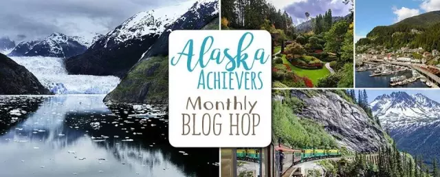 Alaska Achievers Blog Hop banner. Lisa's Stamp Studio