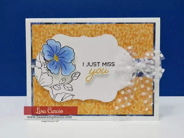 Video tutorial! How to use watercolor pencils to shade a flower. Blended Seasons Stampin' Up!