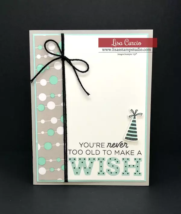 Birthday-Card-Handmade-in-Grey-and-Green-by-Lisa-Curcio-Lisas-Stamp-Studio