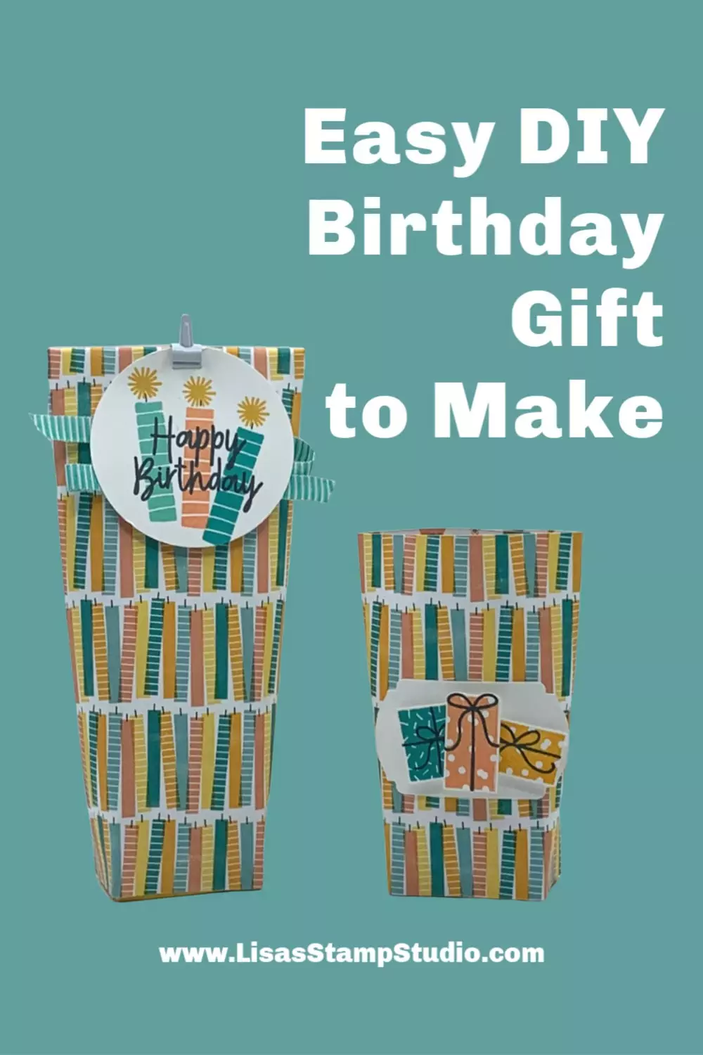 Adorable Birthday Party Favors You Can Make - Lisa's Stamp Studio