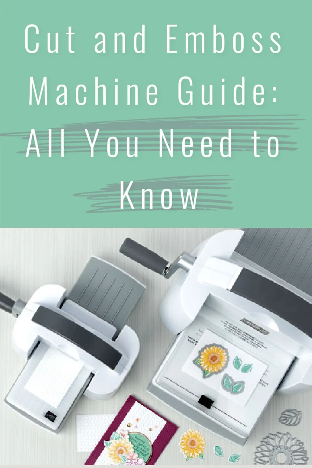 Cut and Emboss Machine Guide New Stampin' Up! Tool