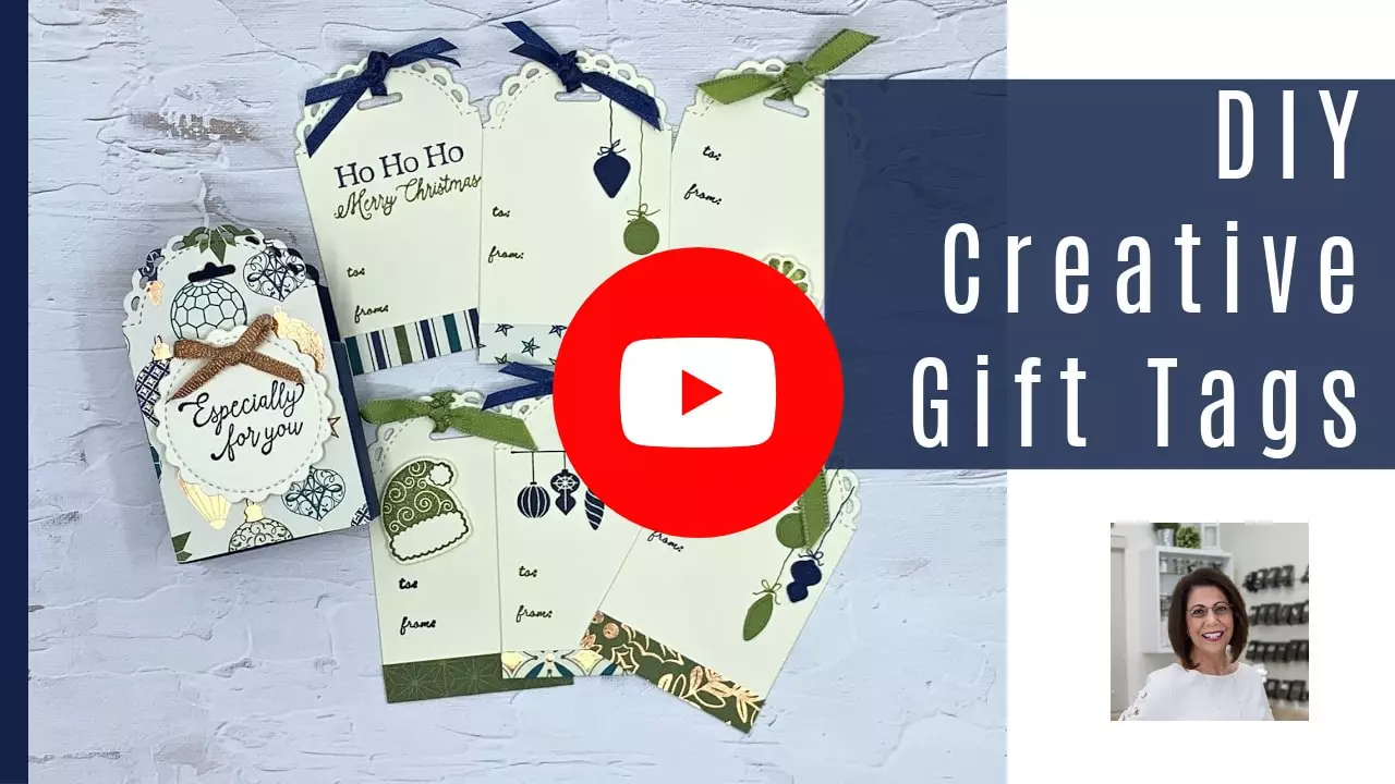 Creative gift tags video tutorial
