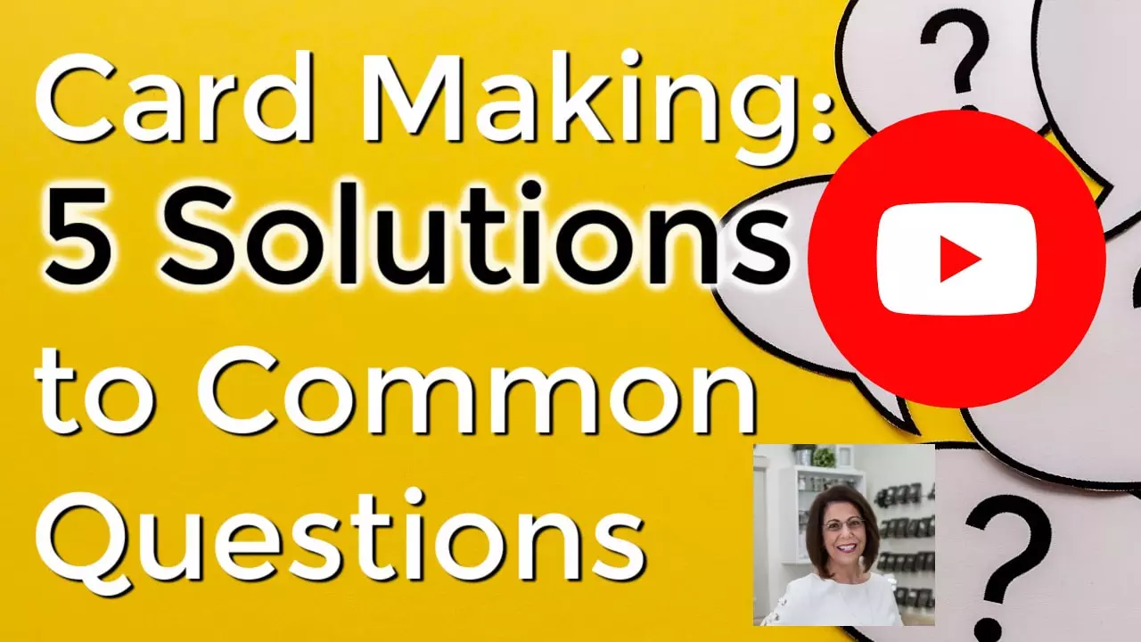 Stamping cards and 5 solutions to common questions