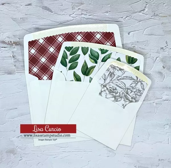 Stamping cards tip 1: line your envelopes