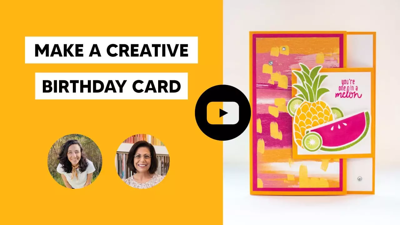 Watch this creative birthday card video tutorial