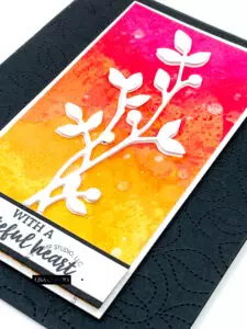 Make Handmade Cards with Watercolor Smoosh Backgrounds