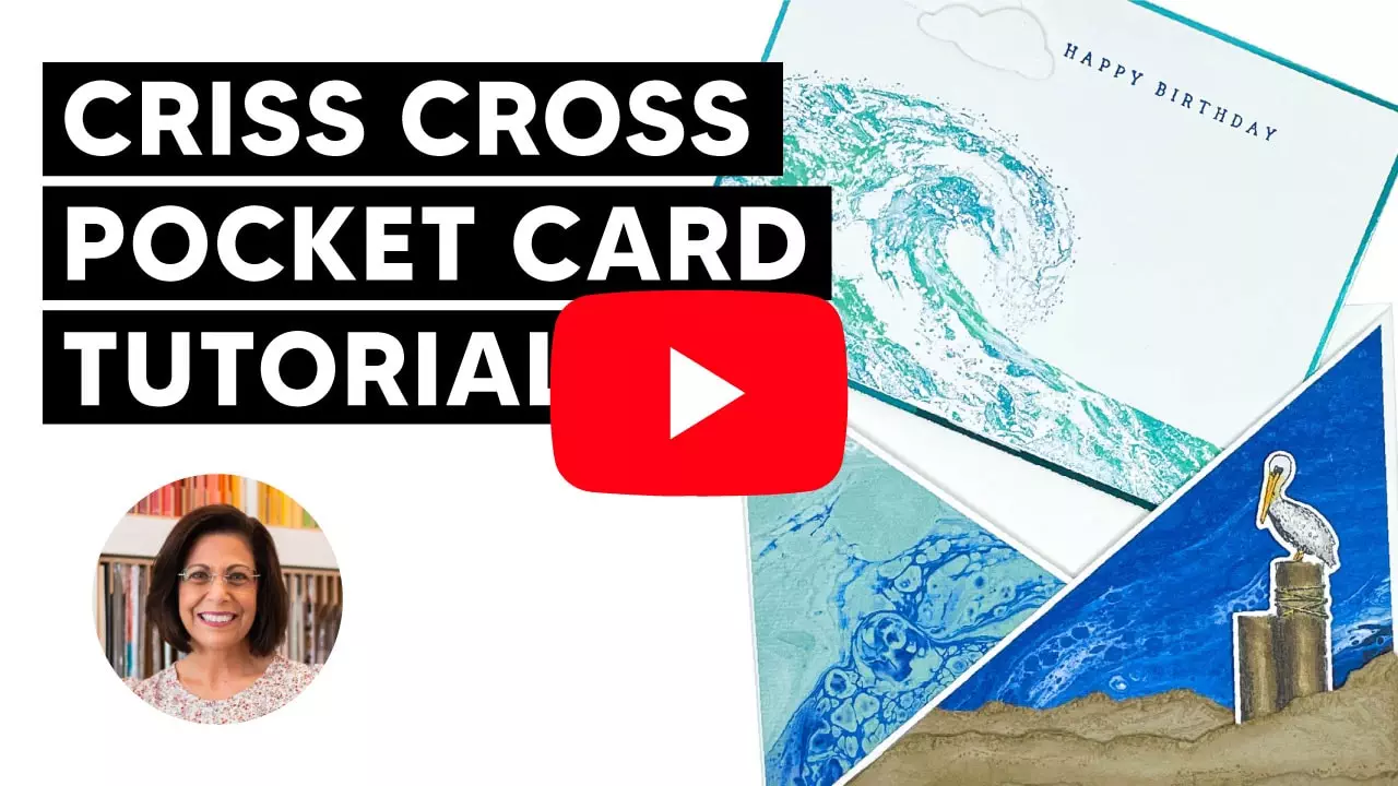 criss cross pocket card tutorial