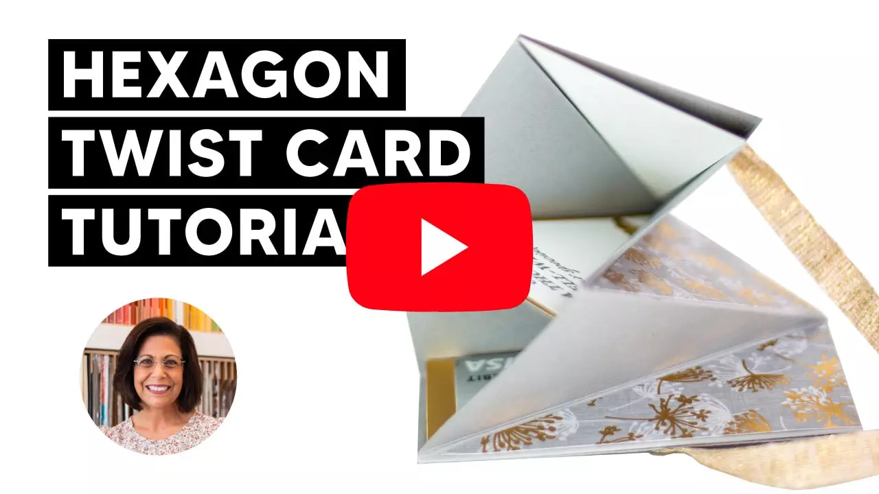 hexagon pocket card tutorial