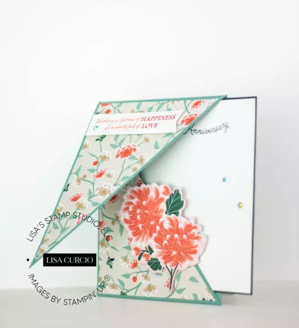 How to Make a Fun Fold Birthday Card With a Twist - Lisa's Stamp Studio