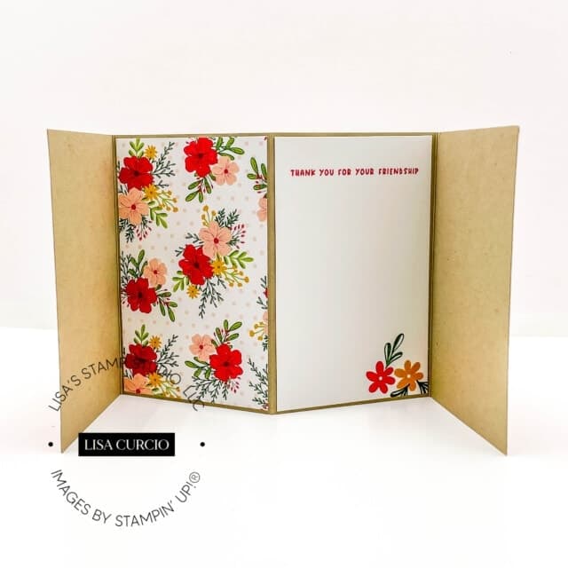 How to Make an Easy Pop Up Gatefold Card in Minutes! - Lisa's Stamp Studio