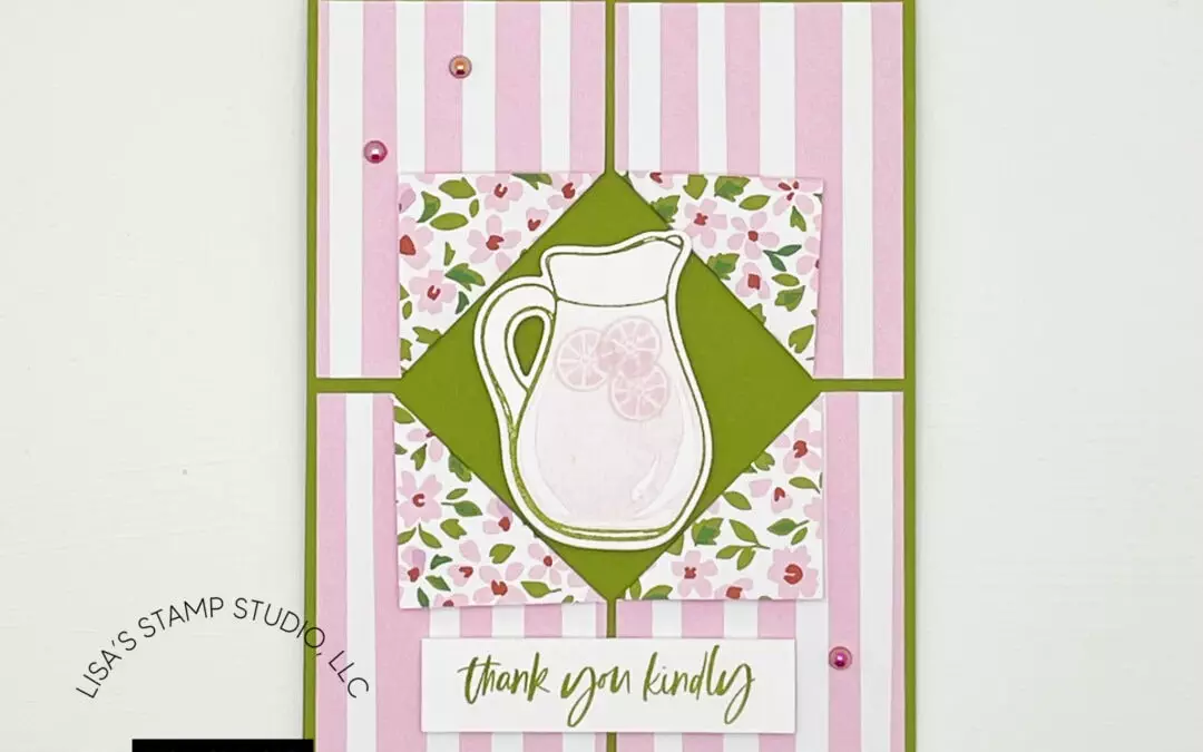 Create This Easy Card Making Layout Using Designer Paper