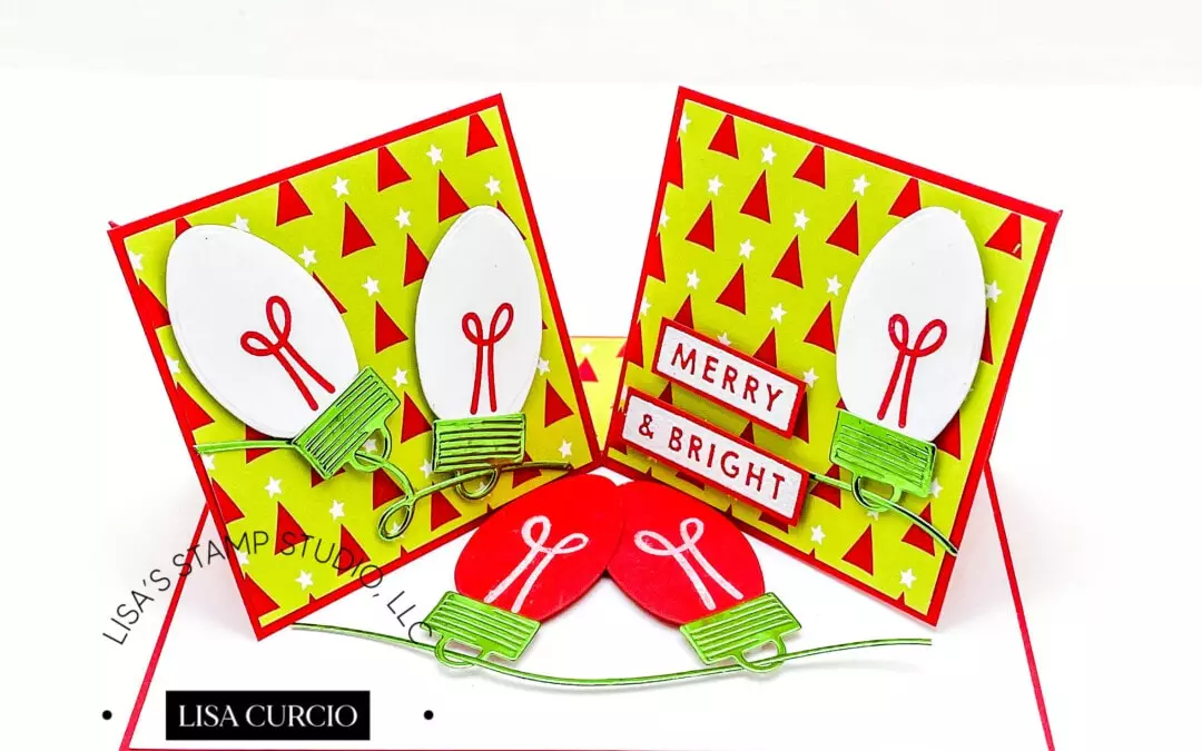 Make a Fun Fold Double Twisted Easel Card for the Holidays!