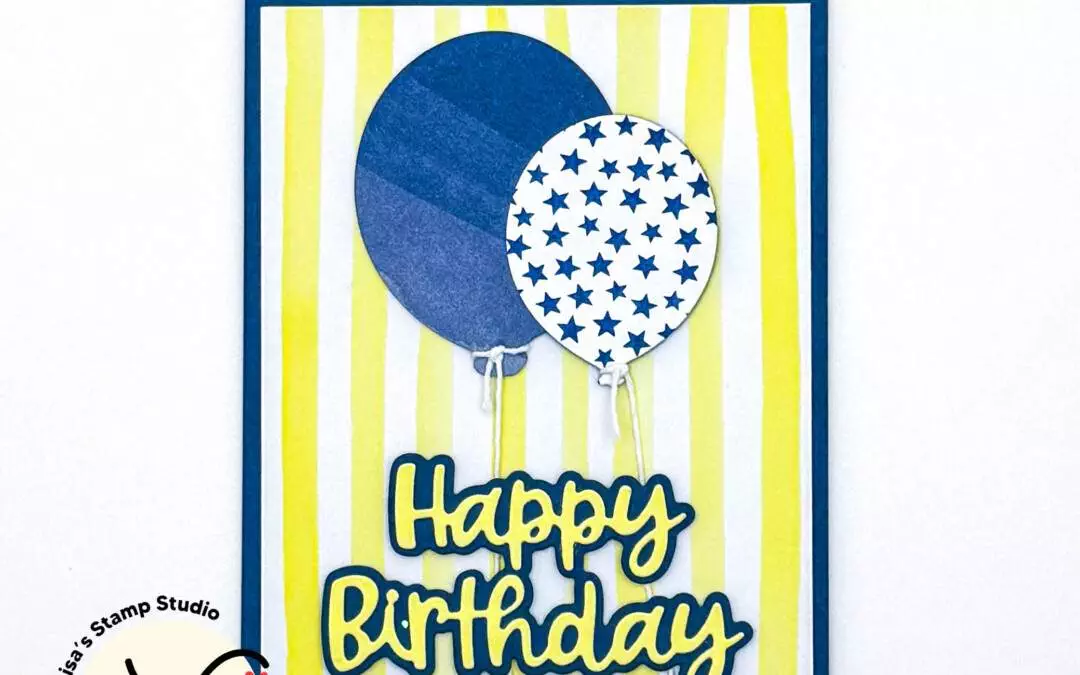 Use Designer Paper to Make Easy 5 Minute Birthday Cards