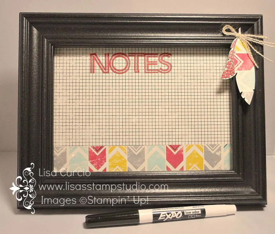 Dry Erase Picture Frame Lisa's Stamp Studio