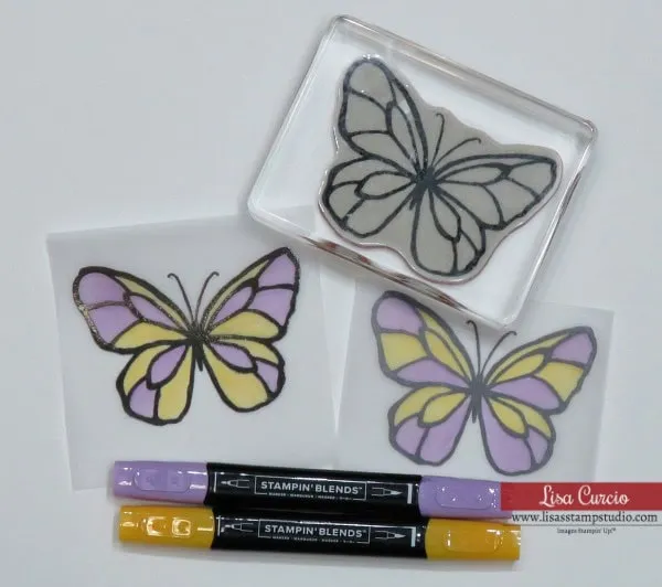 Coloring on Vellum Paper - Lisa's Stamp Studio