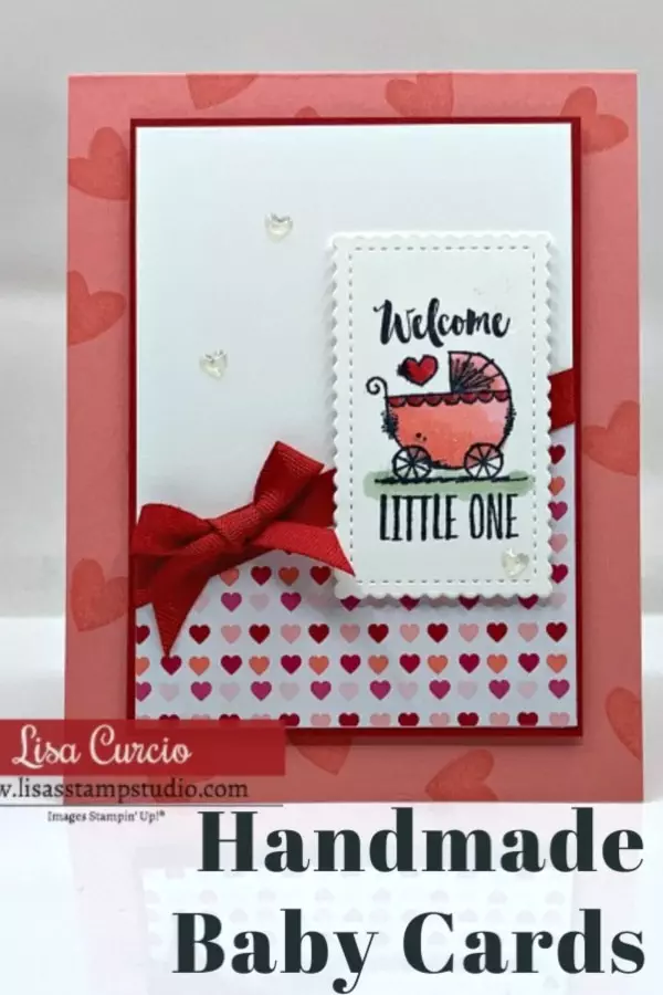 Simple Baby Cards You Can Make Fast - Lisa's Stamp Studio