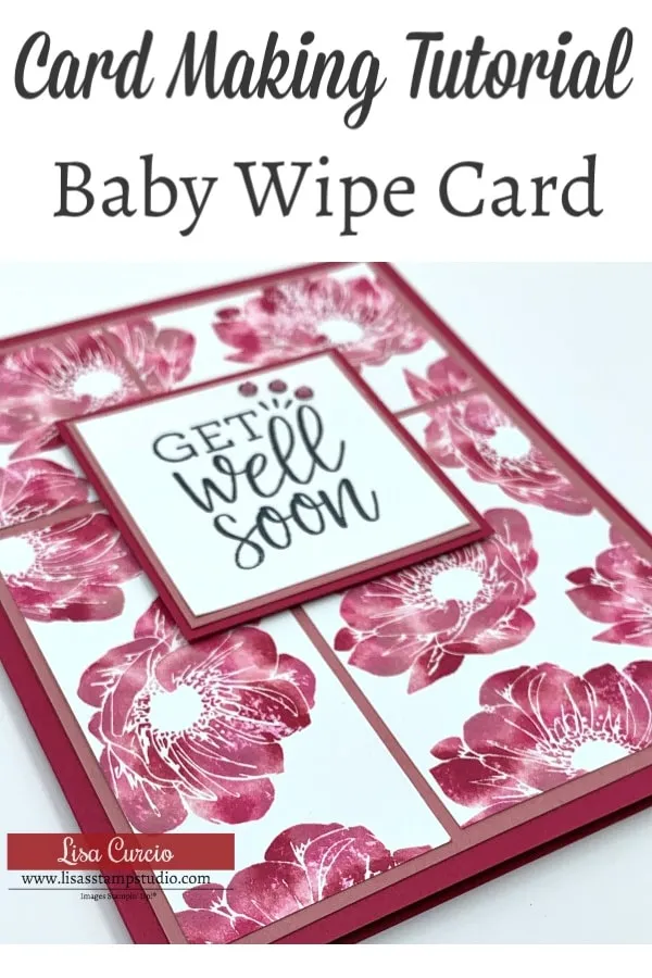 A Baby Wipe Card Making Technique You Can Learn Card Tutorial