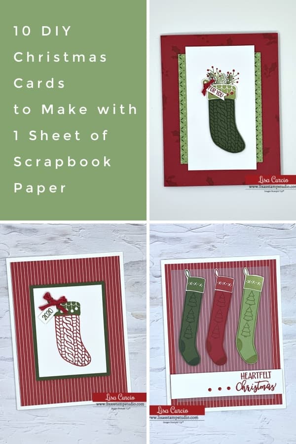 Make 10 Christmas Cards Fast! Try a One Sheet Wonder!