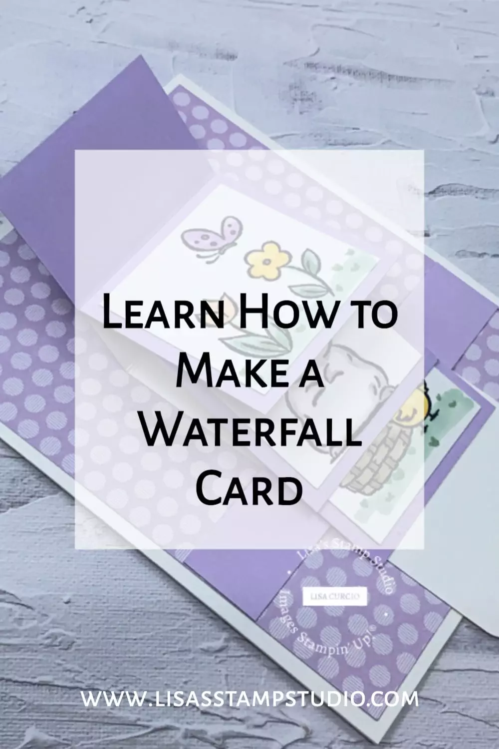 Waterfall Card Idea That Will Bring You Springtime Joy