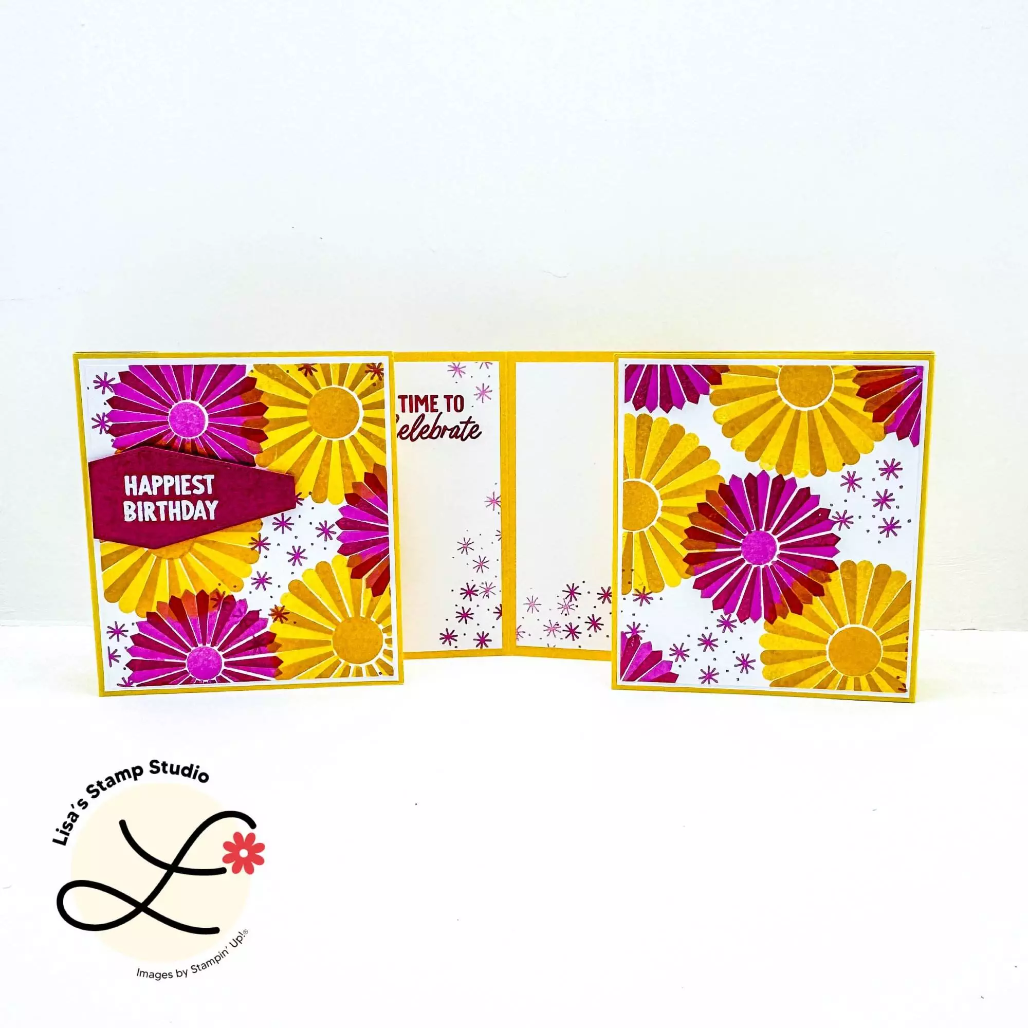 Create This Pop-Up Fun Fold Book Card Using Stampin' Up! Products