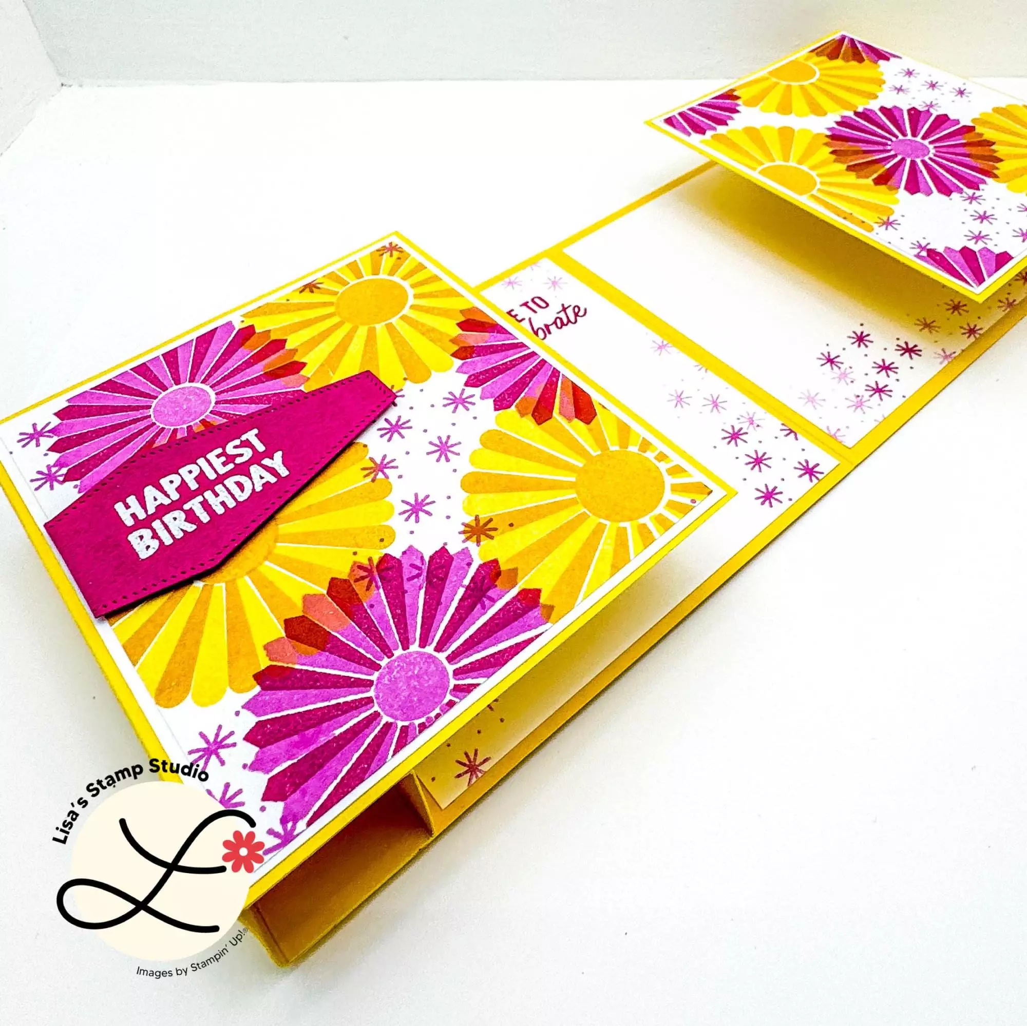 Create This Pop Up Fun Fold Book Card Using Stampin Up Products